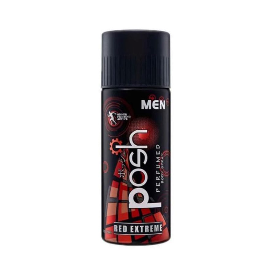 Posh Men Perfumed Spray Red Extreme 150ml