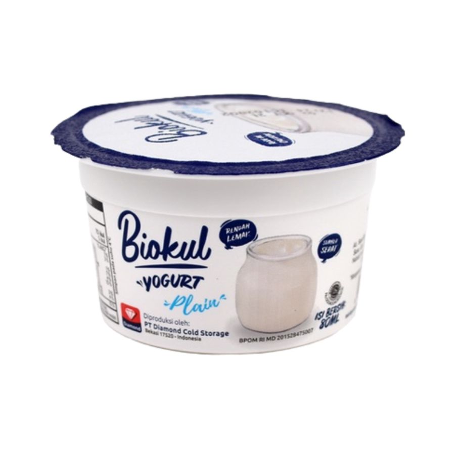 Biokul Stirred Plain Yogurt 80ml