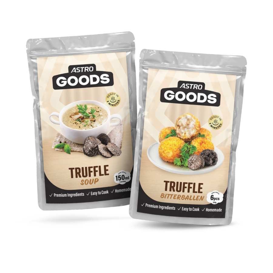 Bundle Truffle Soup 150ml & Bitterballen Truffle 6pcs Astro Goods