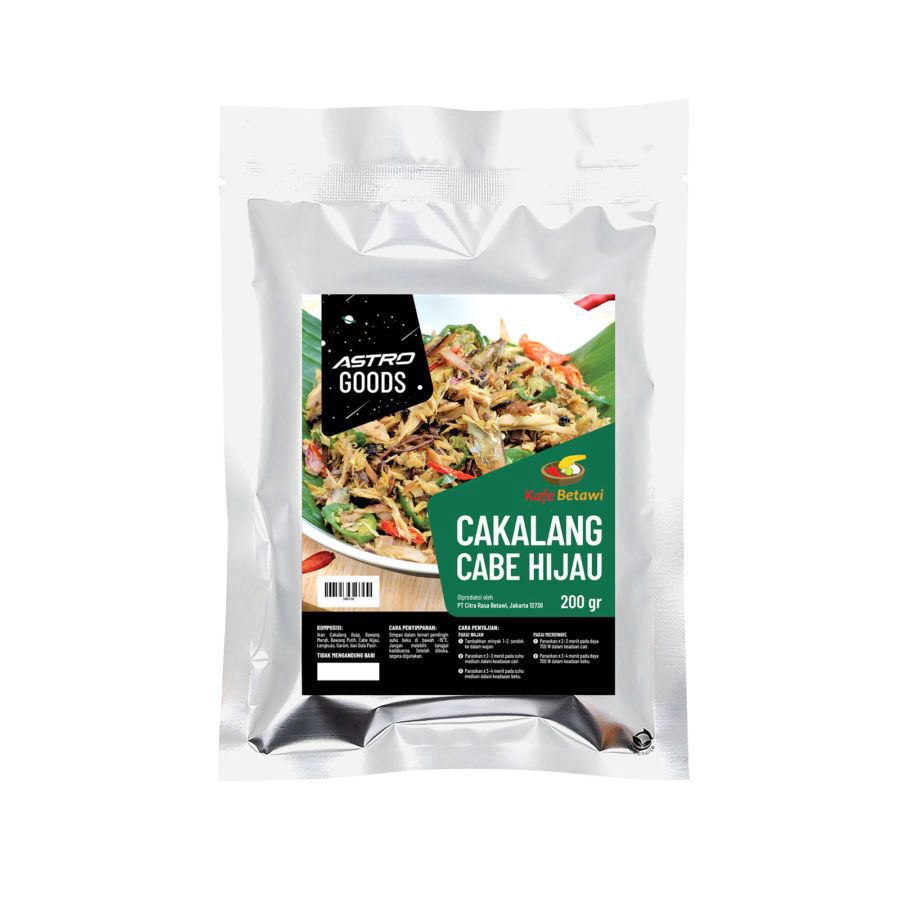 Cakalang Cabe Hijau Kafe Betawi x Astro Goods 200gram