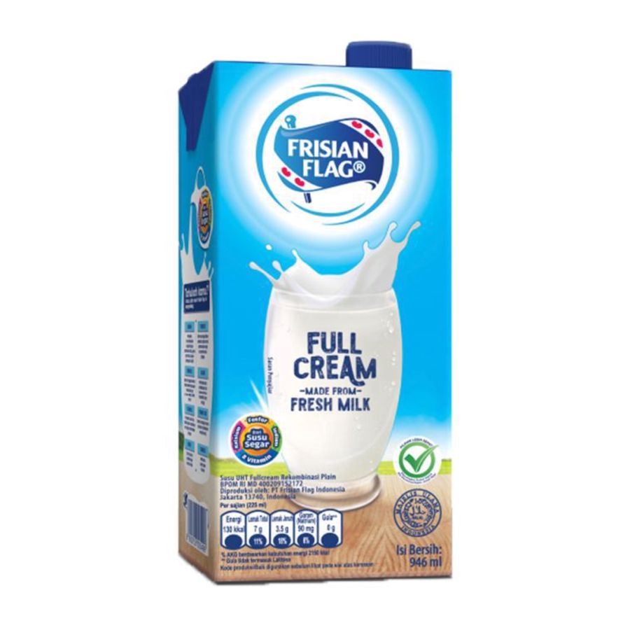 Frisian Flag Family UHT Milk Full Cream/Susu UHT 946ml 946ml