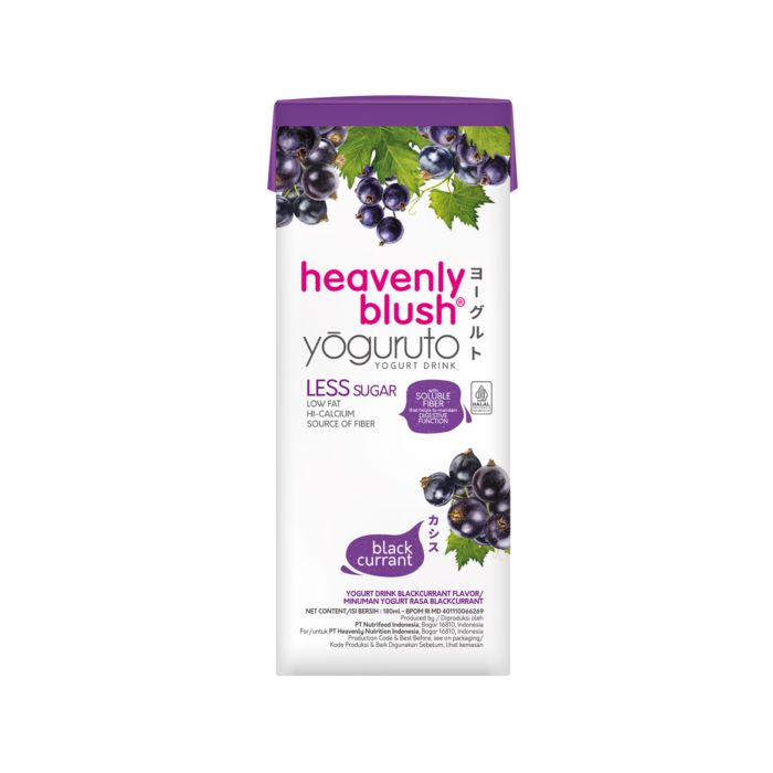 Heavenly Blush Yoguruto Blackcurrant Yogurt Drink