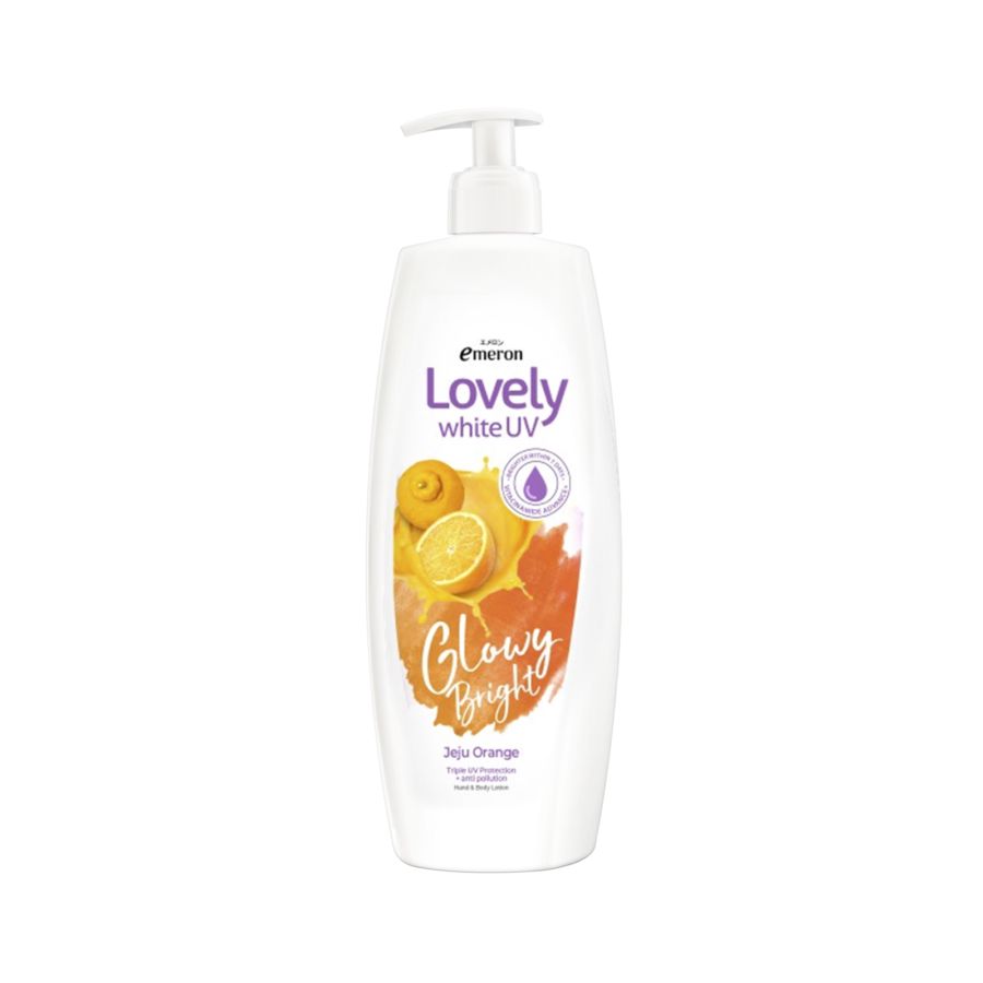 Emeron Lovely Body Lotion Smooth White Jeju Orange  400ml