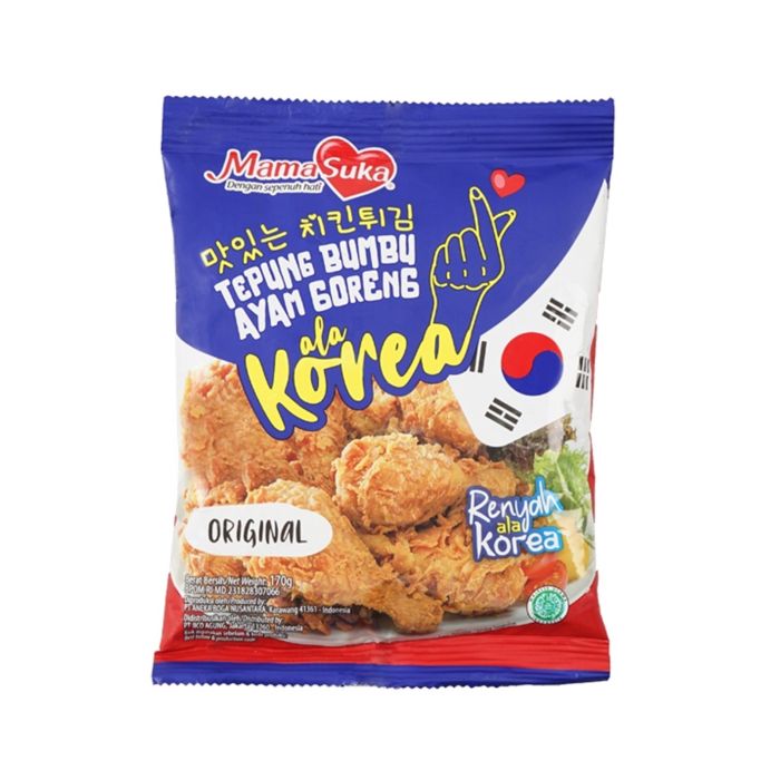 Mamasuka Tepung Bumbu Ayam Goreng Ala Korea Original
