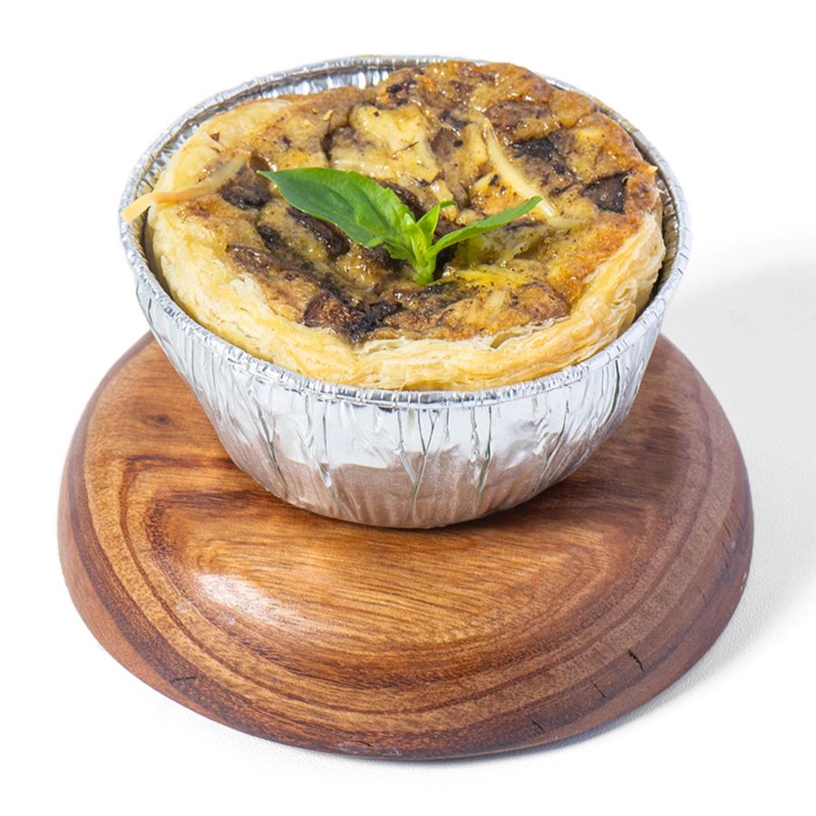 Quiche with Mushroom & Smoked Beef Truffle 1pcs