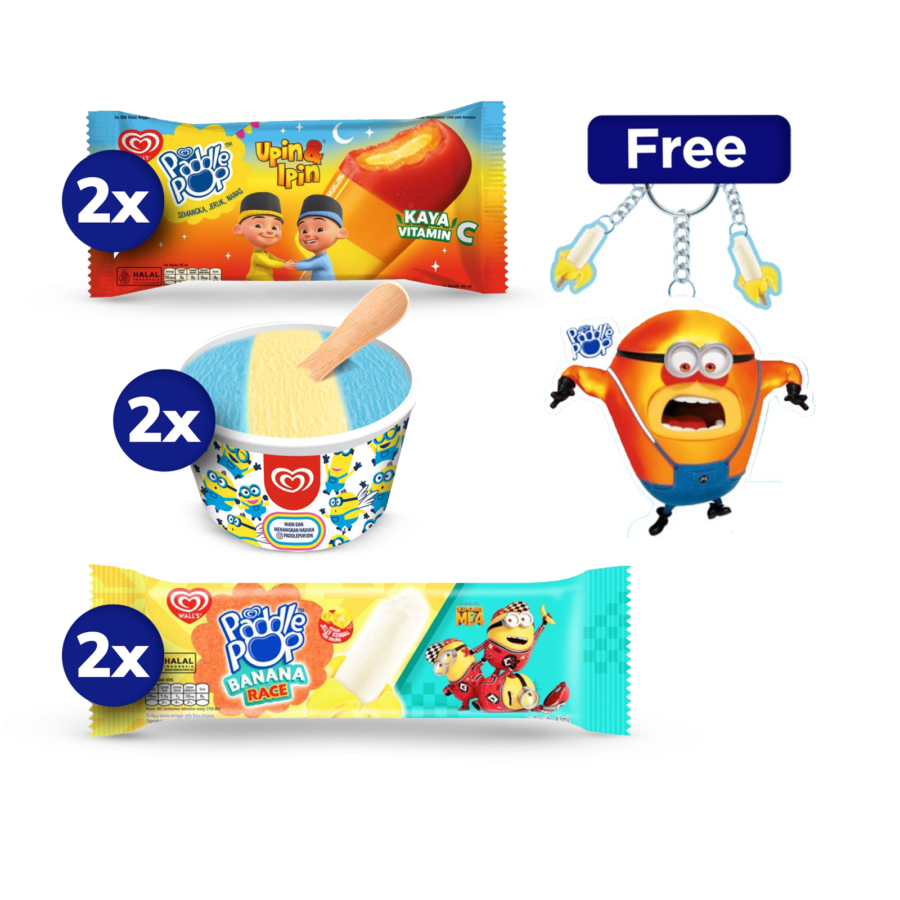 Special Bundle Walls Free Keychain Minion