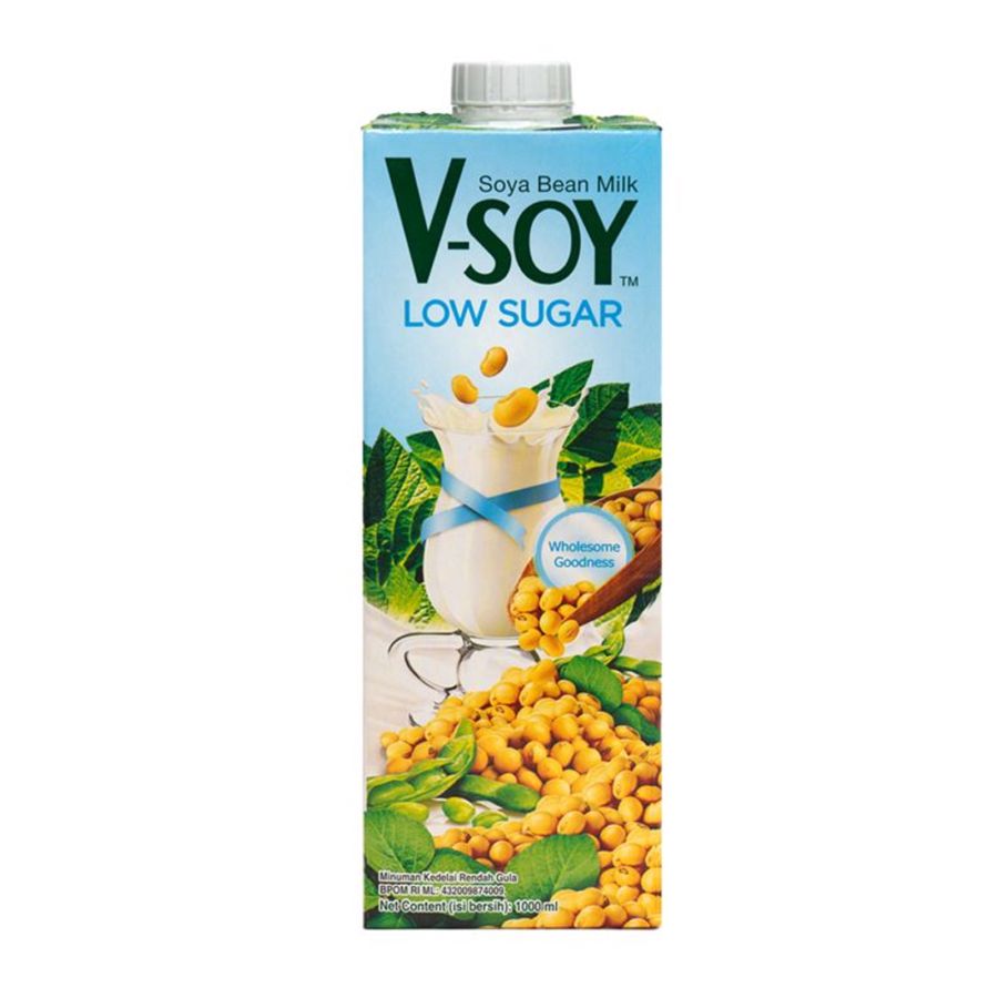 V-Soy Low Sugar Barista Soy Milk /Susu Kedelai 1000ml