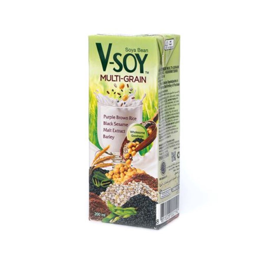 V-Soy Susu Kedelai Multi Grain 200ml