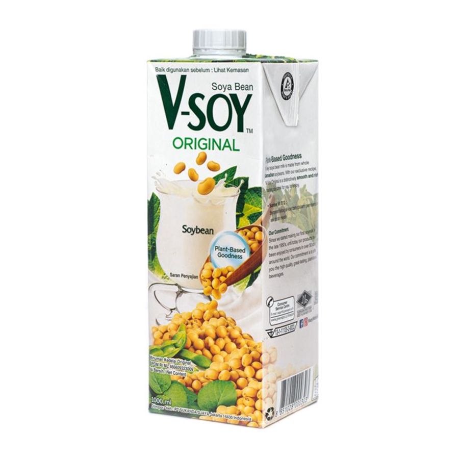 V-Soy Susu Kedelai Original 1000ml