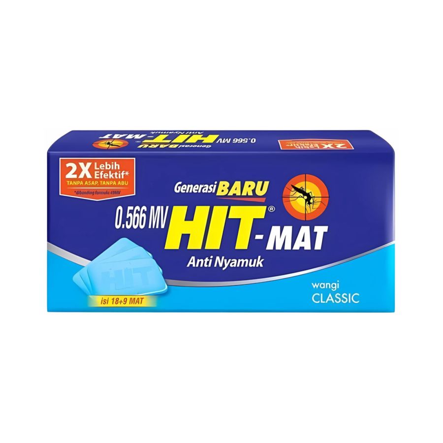 HIT Mat Classic 18 + 9 pcs/Pembasmi Serangga