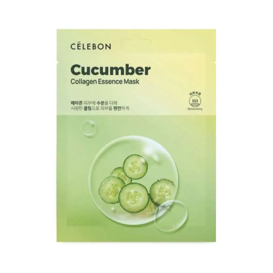 Celebon Cucumber Collagen Essence Sheet Mask