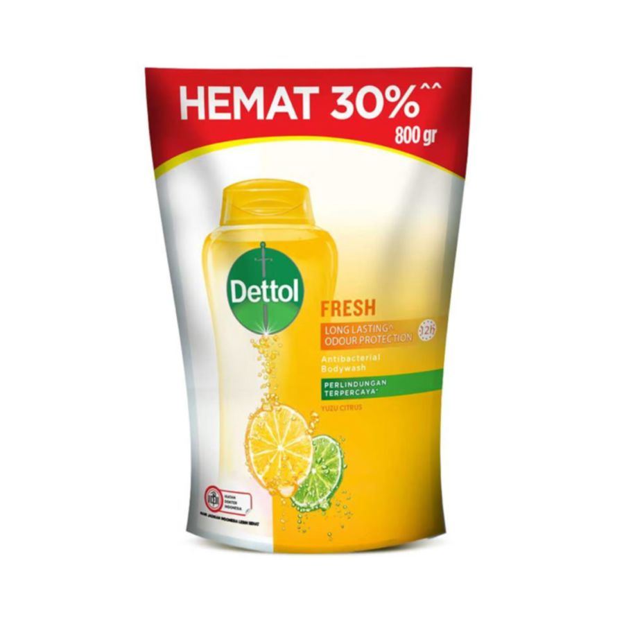 Dettol Fresh Yuzu Citrus Antibacterial Body Wash 720ml