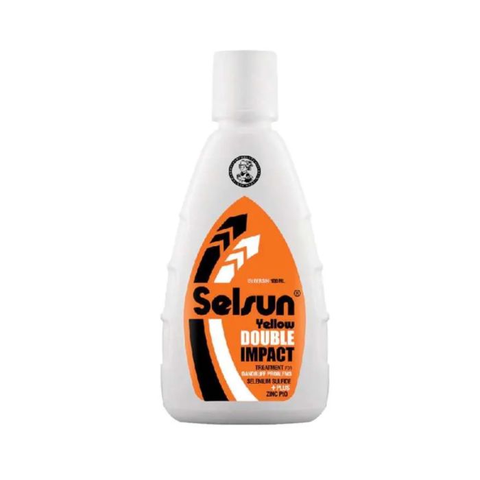 Selsun Shampoo Yelow Double Impact - Sampo Anti Ketombe