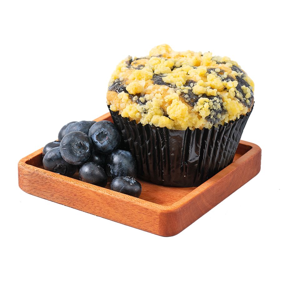 Blueberry Crumble Muffin 1pcs