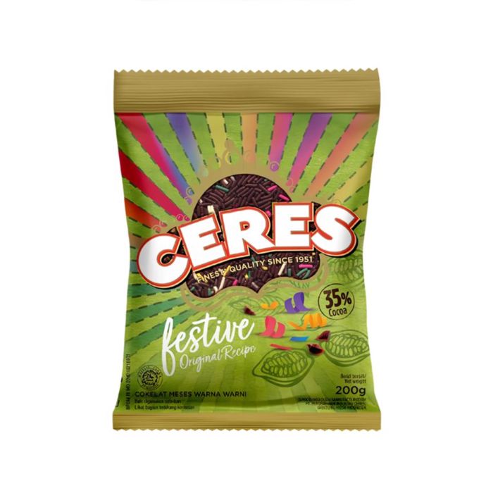 Ceres Meses Cokelat Festive