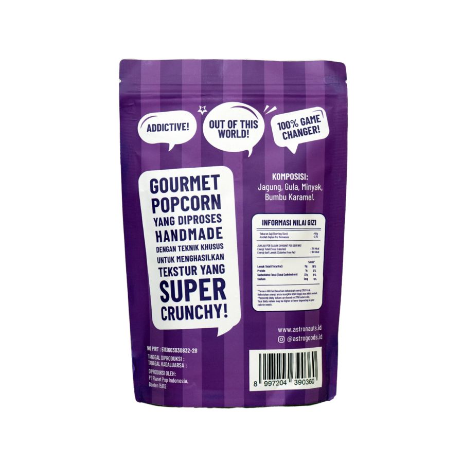 Popcorn Chicago Caramel Astro Goods 50gram
