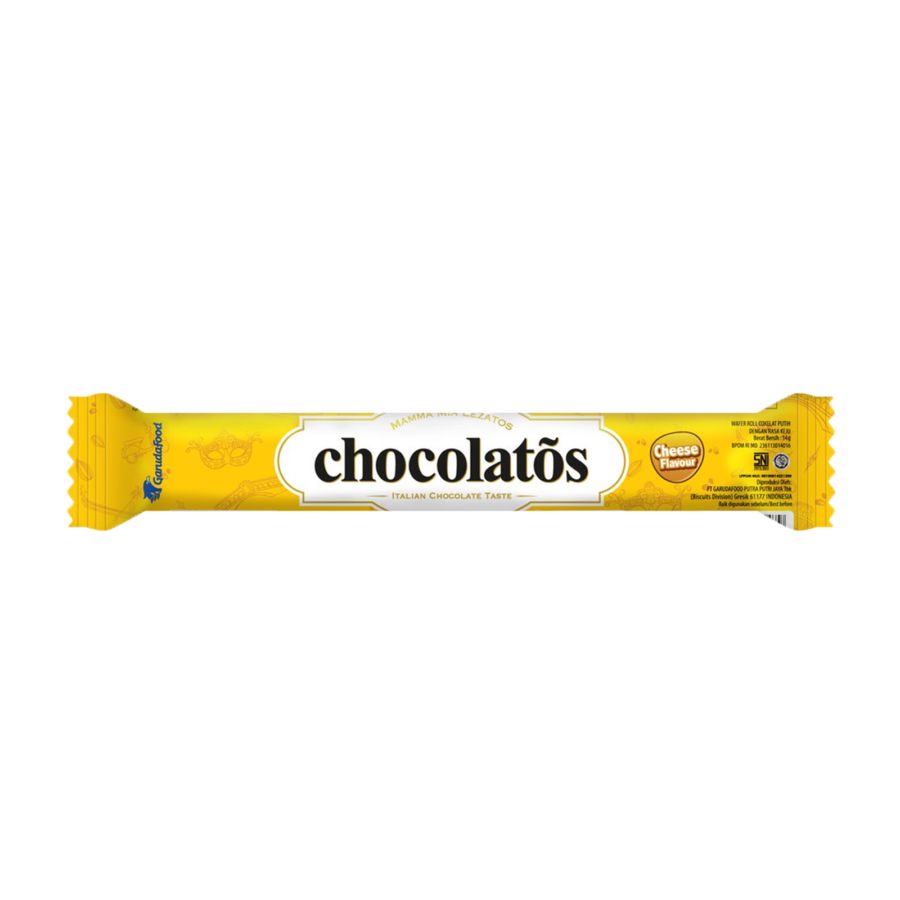 Chocolatos Sweet Cheese Wafer Roll 24 pcs 280gram