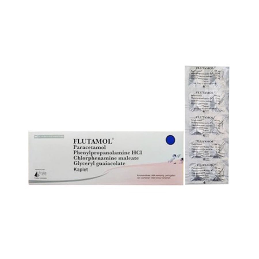 Flutamol Obat Batuk Pilek 10tablet x 10strip 1pcs