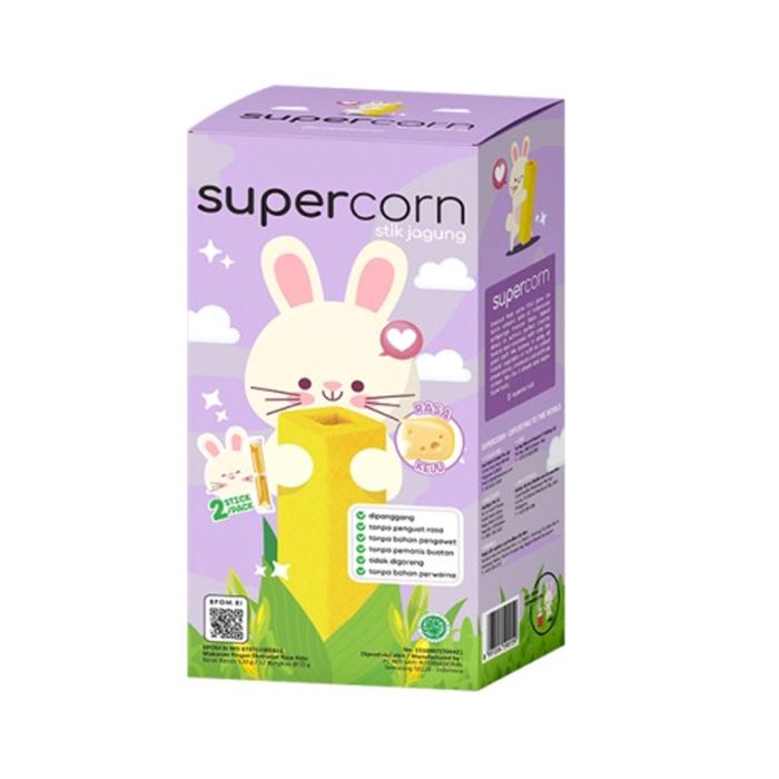 Supercorn Stik Jagung Keju 12pcs x 120gr