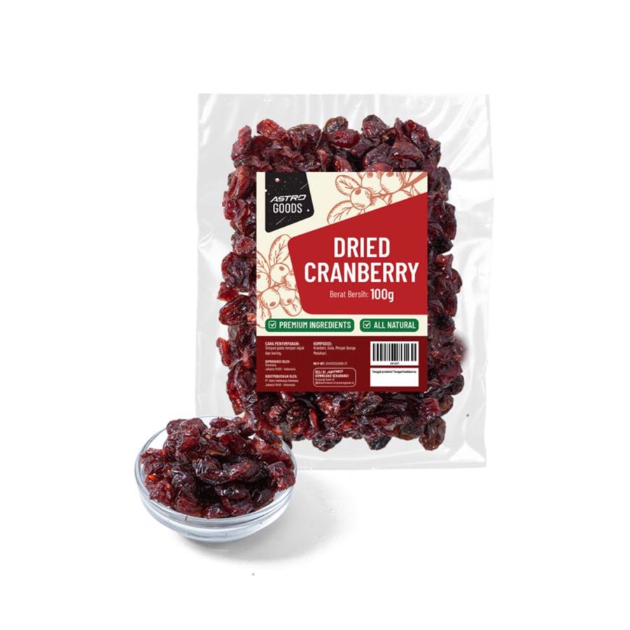 Dried Cranberry Astro Goods 100gram