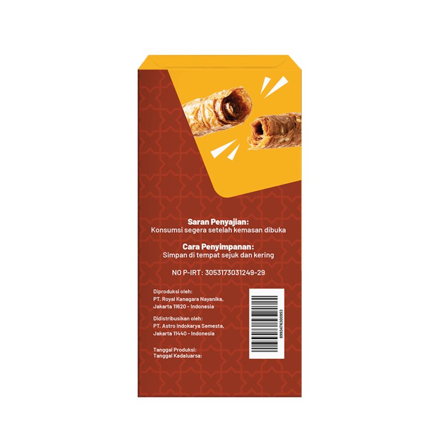 Egg Roll Chocolate Astro Goods 70gram