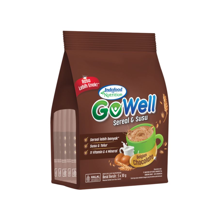 GoWell Chocolate Polybag 150gram