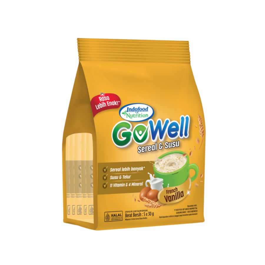 GoWell Vanilla Polybag 150gram