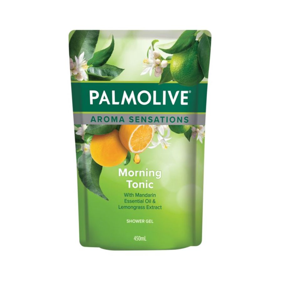 Palmolive Shower Gel Morning Tonic Pouch 450ml