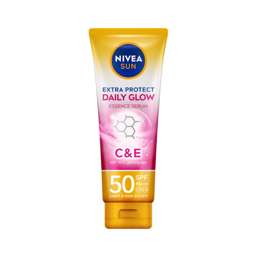 NIVEA SUN Extra Protect Daily Glow Essence Serum SPF50  180ml