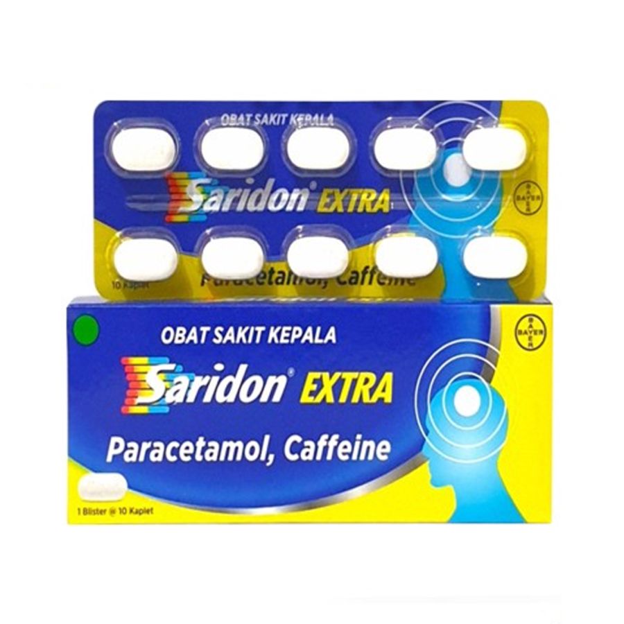 Saridon Extra Obat Sakit Kepala 1strips 1strips 1strip