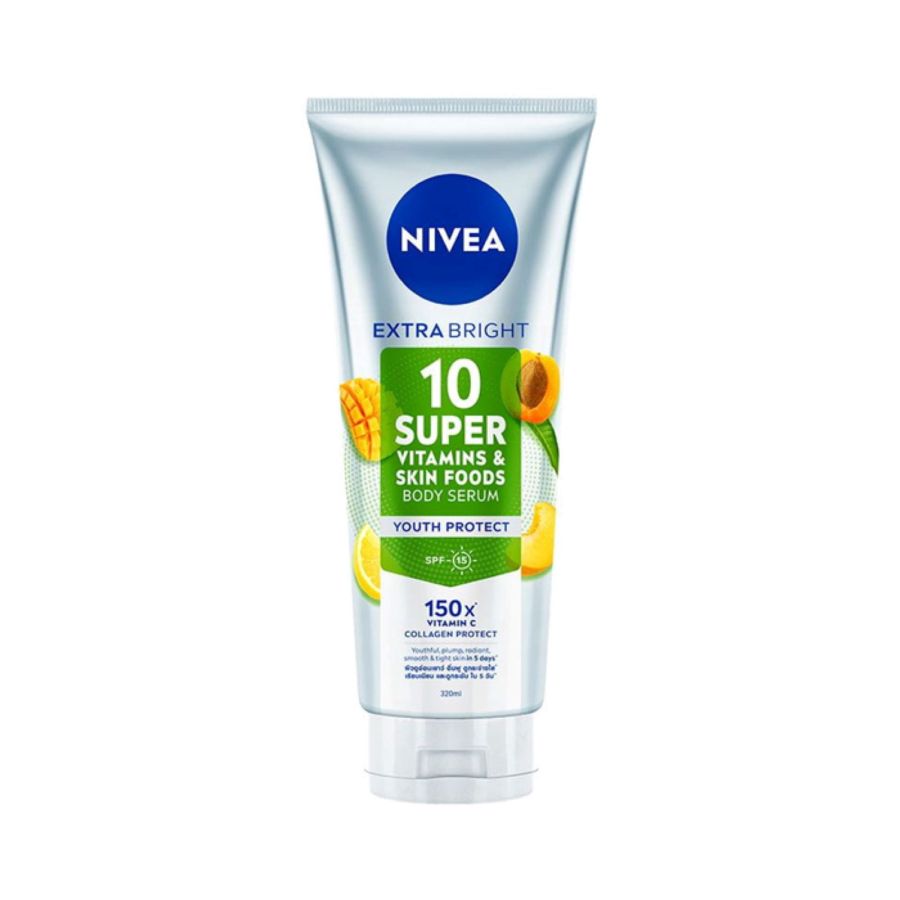 NIVEA Extra Bright Super 10 Youth Protect Body Serum 180ml