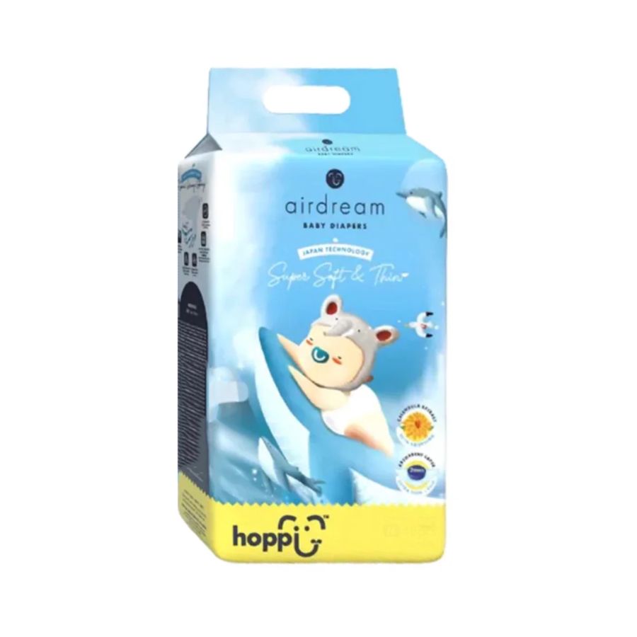 Hoppi Airdream Diapers NB66 Tape 1pack