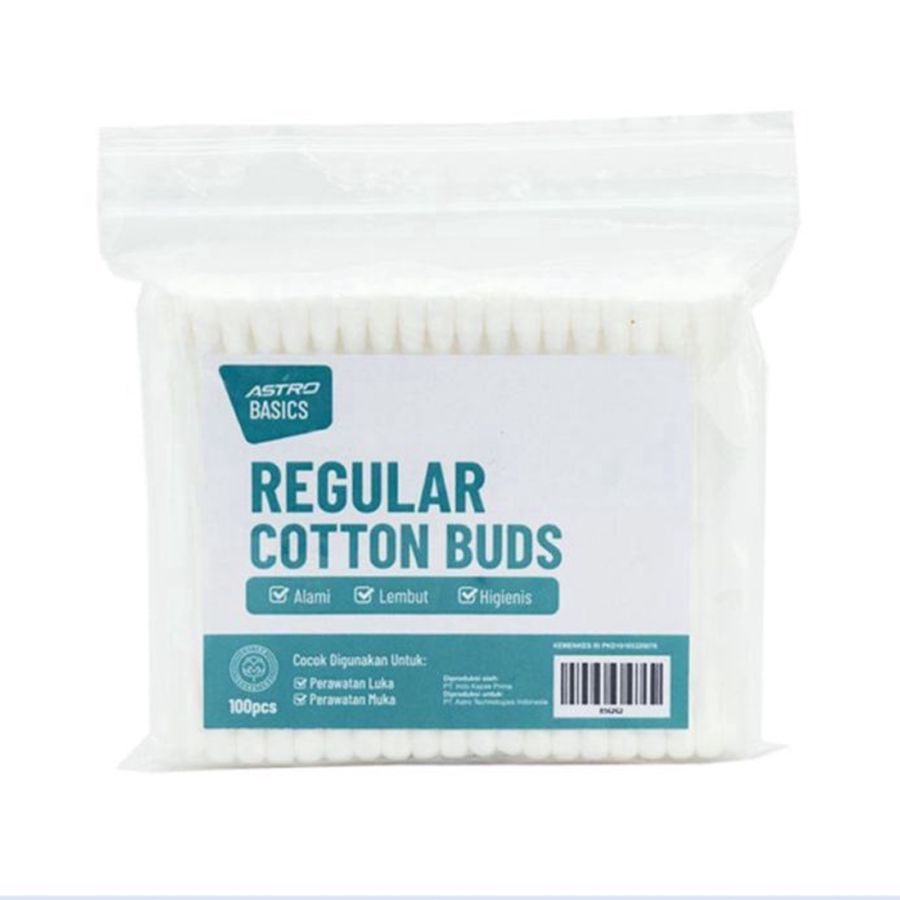 Regular Cotton Buds - Astro Basics 100stick