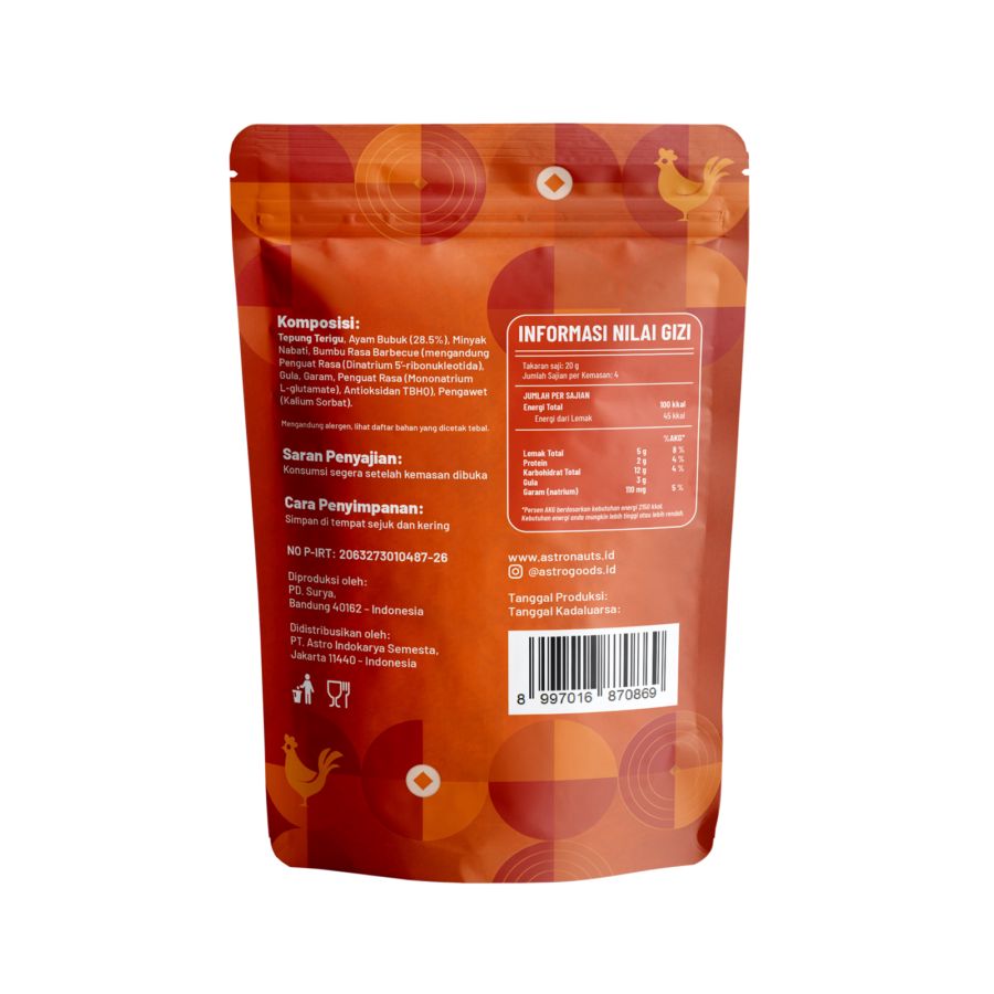 Samosa BBQ Astro Goods 70gram