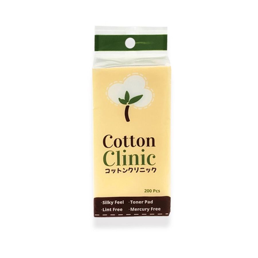 Cotton Clinic Kapas Tipis - Toner Pad 200pcs