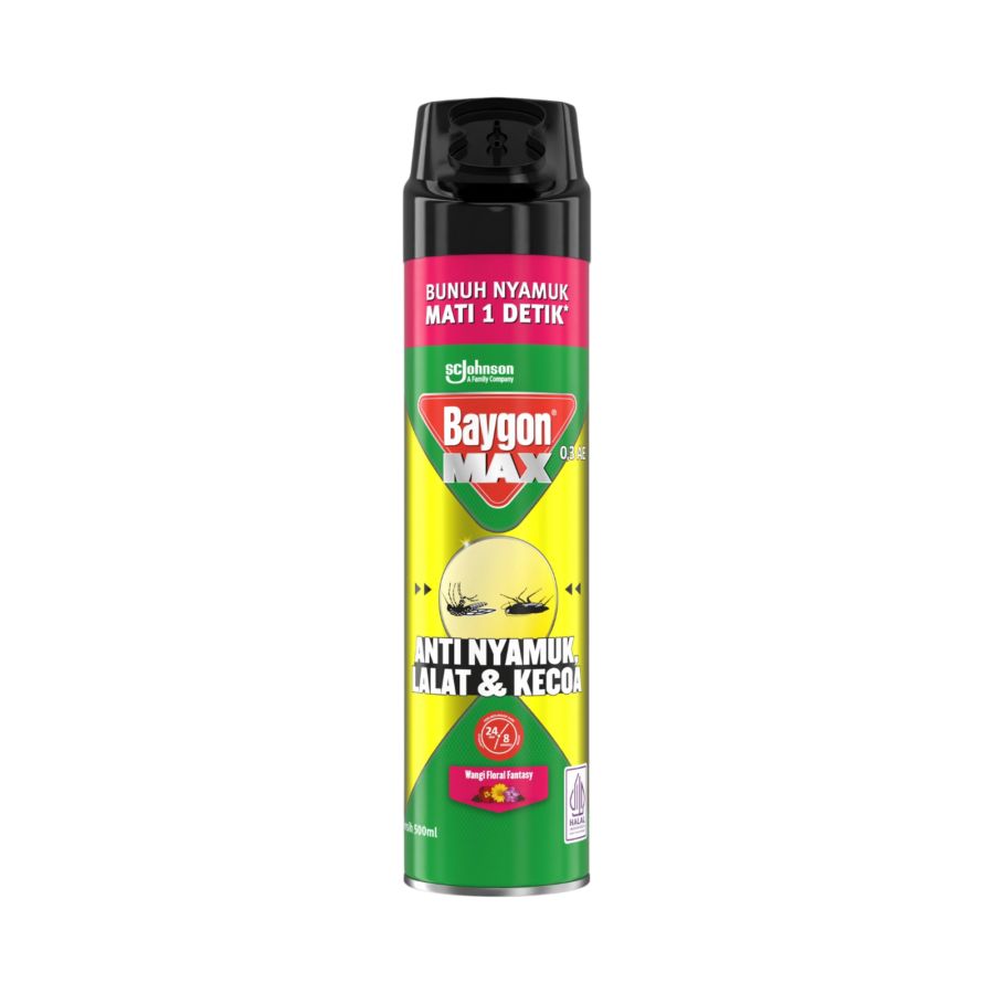 Baygon MAX Aerosol Floral Fantasy  500ml