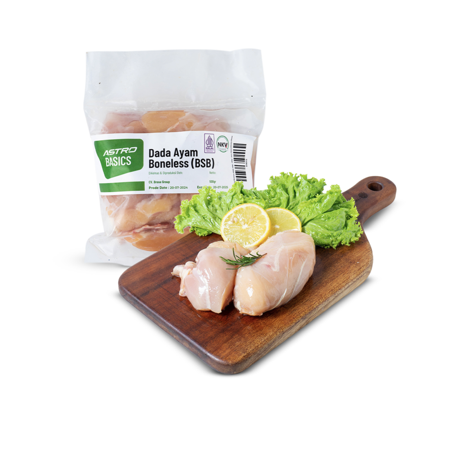 Dada Ayam Boneless (BSB) 450gr - 550gr - Astro Basics/Chicken Breast 