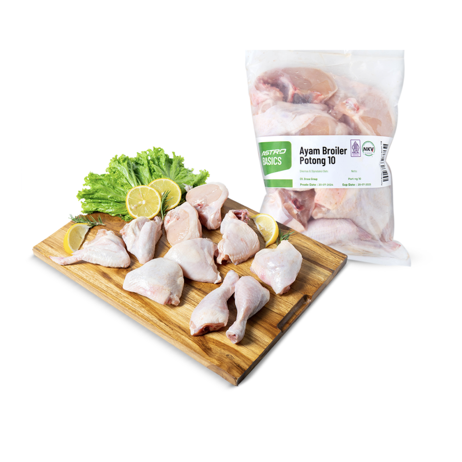 Ayam Broiler Potong 10 - Astro Basics 1kg