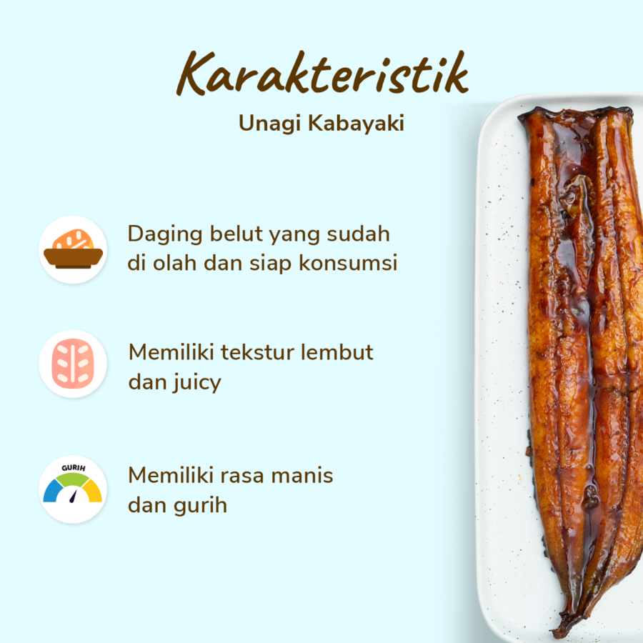 Unagi Kabayaki M 100gram