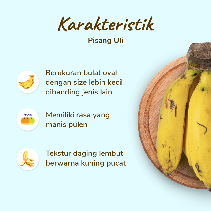 Pisang Uli Astro Farm 500gram