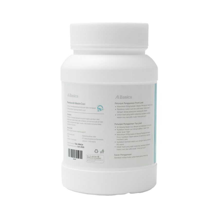 Pembersih Mesin Cuci Astro Basics 500gram