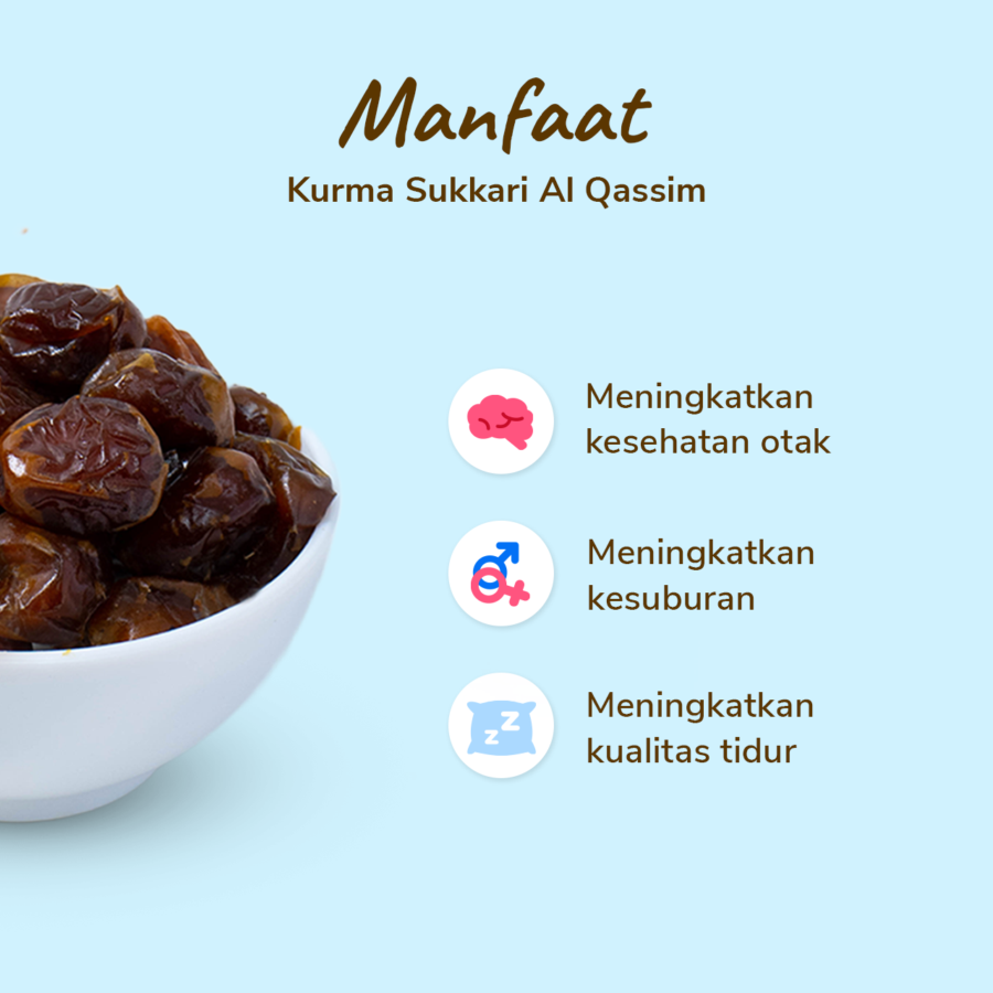 Kurma Sukkari Al Qassim Exp 2026 850gram