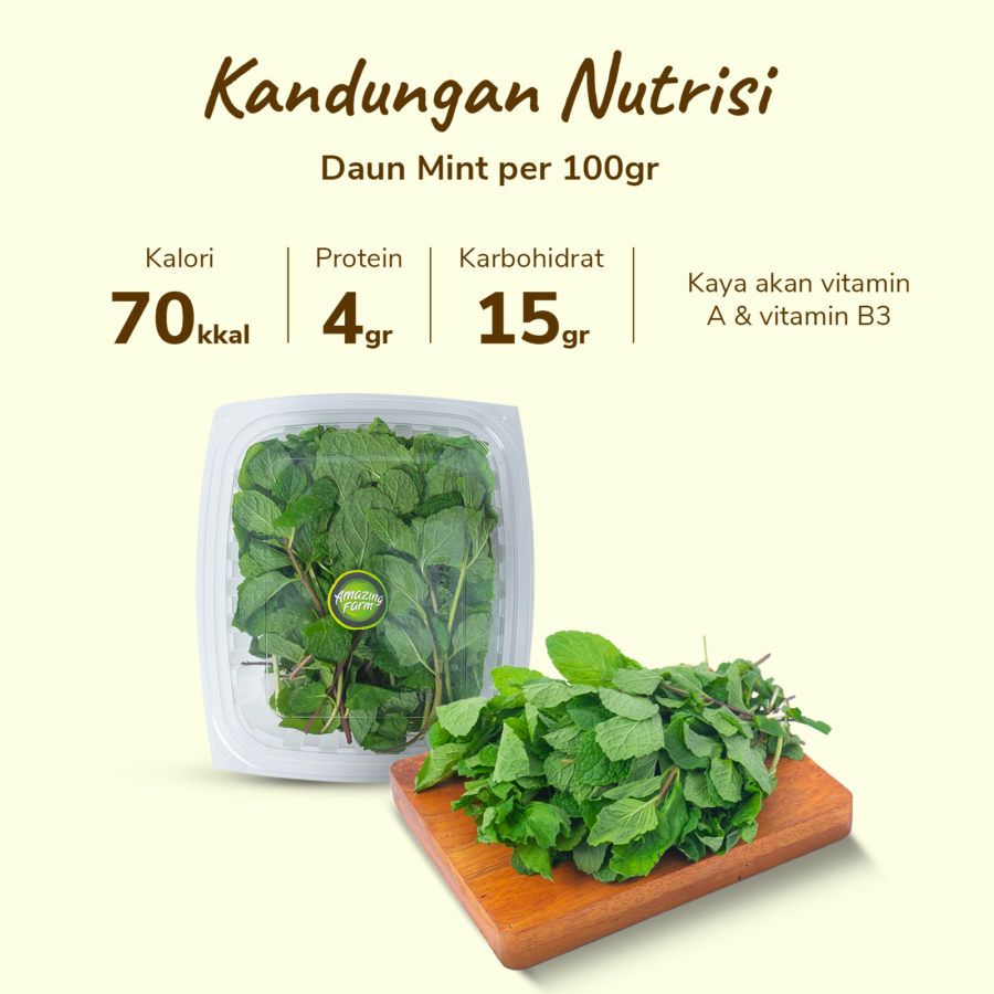 Amazing Farm Daun Mint 50gram