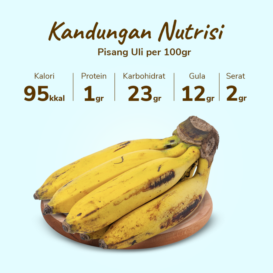 Pisang Uli Astro Farm 500gram