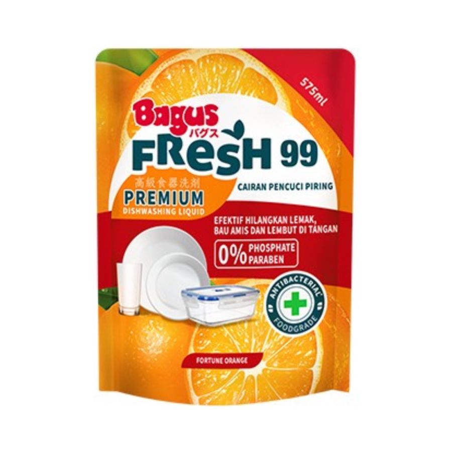 Bagus Fresh 99 Fortune Orange Cairan Pencuci Piring 575ml