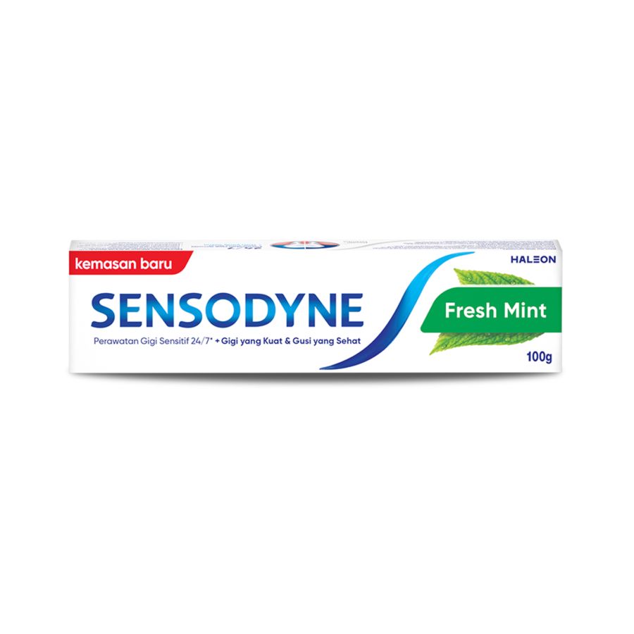 Sensodyne Toothpaste Fresh Mint Tube/Pasta Gigi 100gram