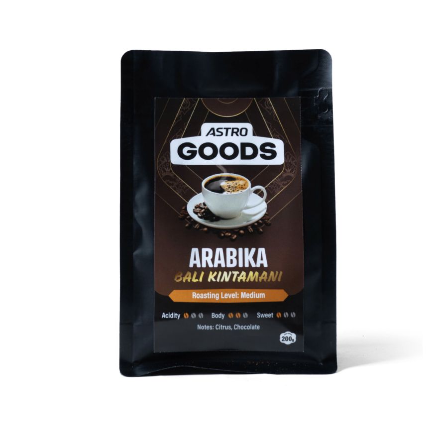 Kopi Arabika Bali Kintamani - Astro Goods 200gram