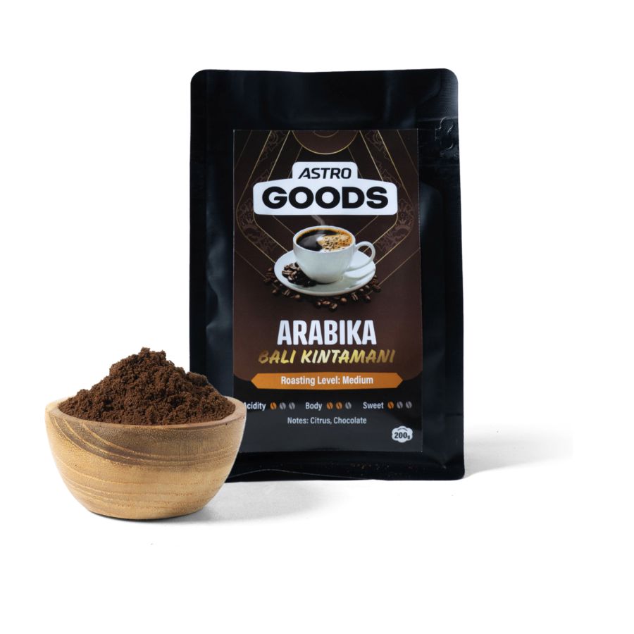 Kopi Arabika Bali Kintamani Astro Goods 200gram