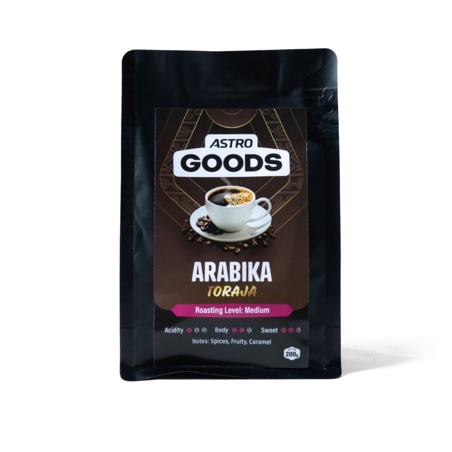 Kopi Arabika Toraja - Astro Goods 200gram