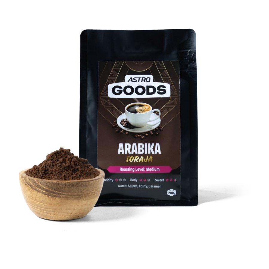 Kopi Arabika Toraja Astro Goods 200gram
